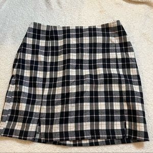 Plaid Skirt